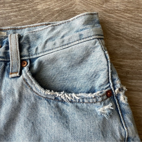 Denim Forum The Yoko Hi-rise Mid-thigh Denim Short - Picture 5 of 15
